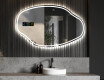Dekorativt speil med LED lys O223 #6
