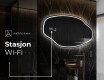 LED-badsspeil med uregelmessig form O223 #6