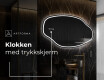 LED-badsspeil med uregelmessig form O223 #7