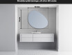 LED-badsspeil med uregelmessig form H221 #4