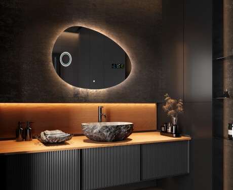 LED-badsspeil med uregelmessig form H221 #10