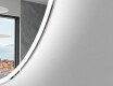 LED-badsspeil med uregelmessig form H222 #2
