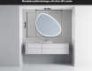 LED-badsspeil med uregelmessig form H222 #5