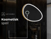 LED-badsspeil med uregelmessig form H222 #6