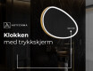 LED-badsspeil med uregelmessig form H222 #8