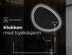 LED-badsspeil med uregelmessig form H223 #8