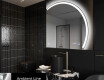 Elegant LED Halvmåne Speil - For Bad Q222 #3