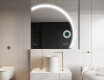 Elegant LED Halvmåne Speil - For Bad Q222 #10