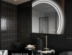 Elegant LED Halvmåne Speil - For Bad Q223 #3