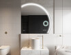 Elegant LED Halvmåne Speil - For Bad Q223 #10