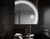 Elegant LED Halvmåne Speil - For Bad Q223 #10