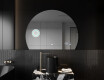 Elegant LED Halvmåne Speil - For Bad W221 #10