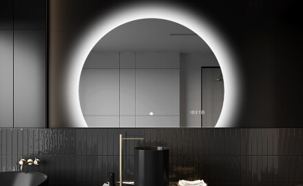 Elegant LED Halvmåne Speil - For Bad W221