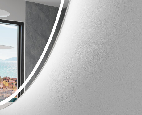 Elegant LED Halvmåne Speil - For Bad W223 #2