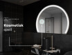 Elegant LED Halvmåne Speil - For Bad W223 #6