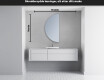 Elegant LED Halvmåne Speil - For Bad D221 #4