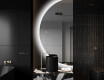 Elegant LED Halvmåne Speil - For Bad D221 #9