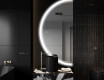 Elegant LED Halvmåne Speil - For Bad D222 #9