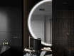 Elegant LED Halvmåne Speil - For Bad D223 #9