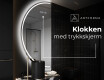 Elegant LED Halvmåne Speil - For Bad D223 #7