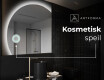 Elegant LED Halvmåne Speil - For Bad X221 #9
