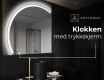 Elegant LED Halvmåne Speil - For Bad X222 #7
