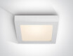 THEMELO taklampe 15 W 4000 K IP40 svart