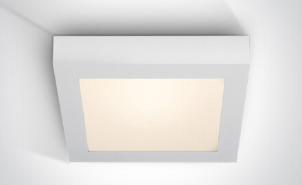 MORFI taklampe 22 W 3000 K IP40 hvit