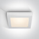MORFI taklampe 22 W 3000 K IP40 hvit #1