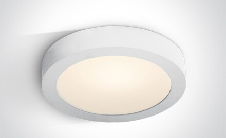 THEMELO taklampe 30 W 4000 K IP40 hvit
