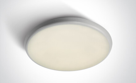 LIVISI taklampe 18 W 3000 K IP54 hvit