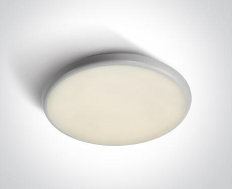LIVISI taklampe 18 W 3000 K IP54 hvit