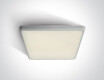LIVISI taklampe 25 W 4000 K IP54 hvit