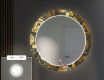 Rundt Dekorativt Speil Med LED-belysning Til Spisestue - Ancient Pattern #4