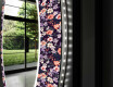 Et Rundt Dekorativt Speil Med Led-belysning Til Barnerom - Elegant Flowers #11