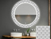 Et Rundt Dekorativt Speil Med Led-belysning Til Barnerom - Industrial #1