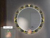Rundt Dekorativt Speil Med LED-belysning Til Spisestue - Art Deco #5