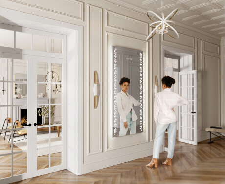 Vertikal Speil Med Lys L38 #5