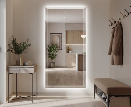 Vertikal Speil Med Lys L57