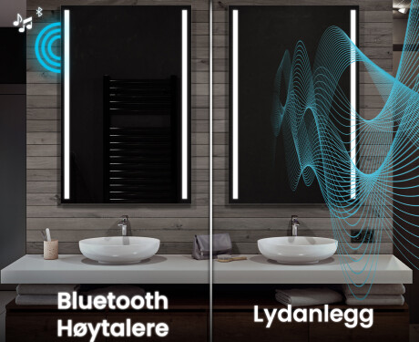 Vertikal Speil Med Lys L02 #7