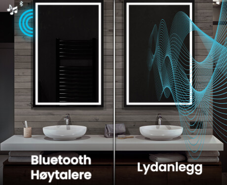 Vertikal Speil Med Lys L12 #7