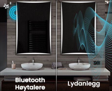 Vertikal Speil Med Lys L77 #7