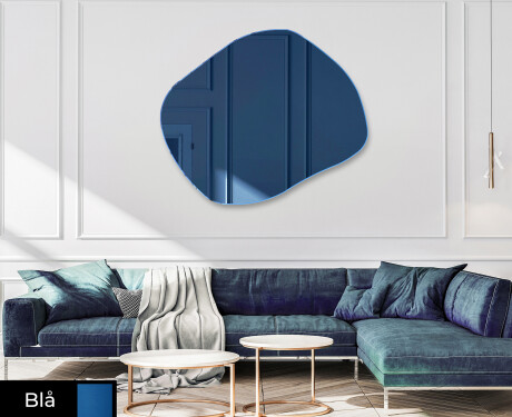 Asymmetriske moderne dekorativt veggspeil L181 #3