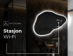 LED-badsspeil med uregelmessig form P222 #6