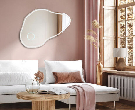 Asymmetrisk speil med lys LED P223 #5