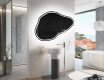 LED-badsspeil med uregelmessig form P223 #9