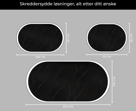 Speil Med Lys L230 #5