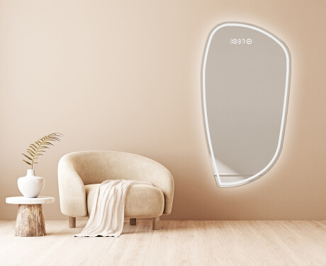 LED-badsspeil med uregelmessig form I223 #4