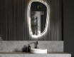 Asymmetrisk speil med LED lys I223 #6