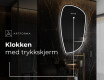 LED-badsspeil med uregelmessig form I223 #7